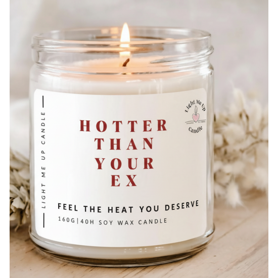 Ароматна соева свещ Hotter than your ex